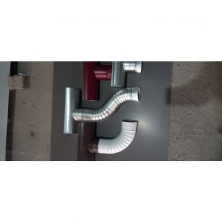 Колено трубы ф 100 90*